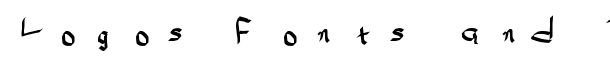 Qwikscribble Normal font logo