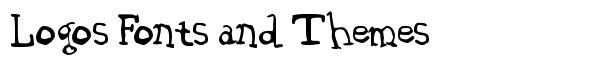 Garth Hand font logo