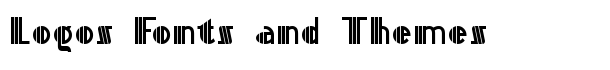 Titanick-Display font logo