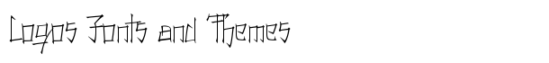 Konfuciuz Thin font logo