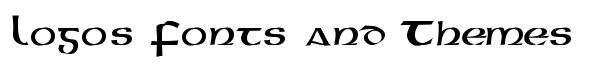 Gaeilge 1 Normal font logo