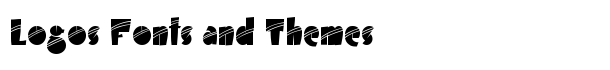 Airmole Stripe font logo