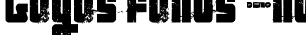 FT NihilistPhilosophy Demoversion font logo