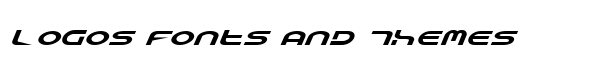 Yukon Tech Expanded Italic font logo