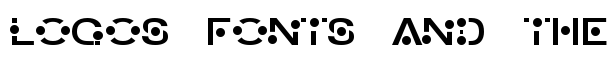 An Creon font logo