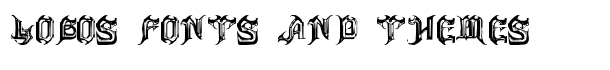 Anvil font logo