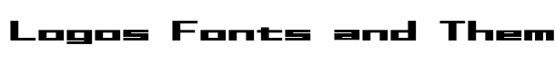 D3 Factorism Alphabet font logo