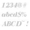 Bedini  Bold Italic font