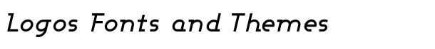 Ashby Medium Italic font logo