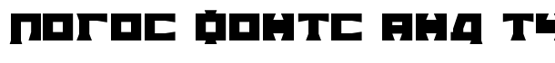 TPF Grum Mel Russia font logo