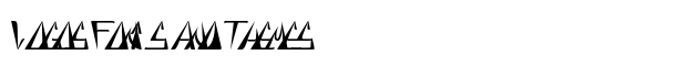 GlOrY ThIn BoLd iTaLiC font logo