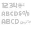 SF Juggernaut Condensed font