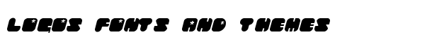 Future Chibaraki font logo