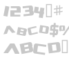 Zero Gravity Extended font