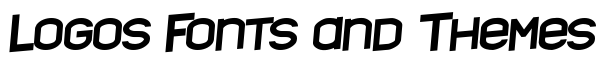 Nyctalopia tilt font logo