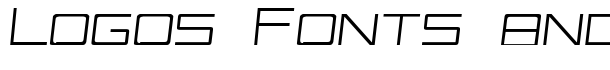 Vox-Slanted font logo