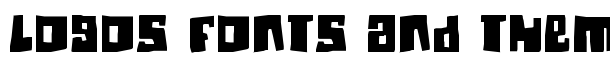 Guinea pigs font logo