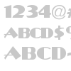 Plug-NickelBlack font