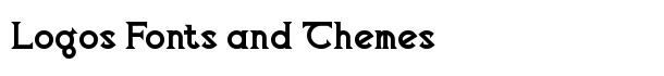 VlaanderenChiseled font logo