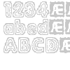 Raydiate BRK font