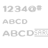 Washable (sRB) font