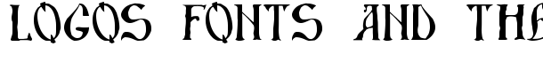 DS UstavHand font logo