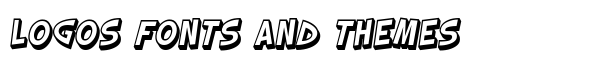 SF Slapstick Comic Shaded Oblique font logo
