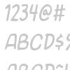 Universal fruitcake font