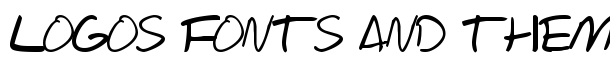 Scrawl Of The Chief font logo