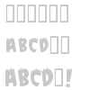 Fright font