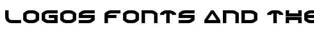 Oberon Shadow Italic font logo