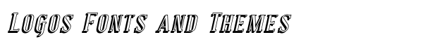 Covington SC Shadow Italic font logo