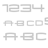 X979 font