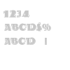 DS Rada_Double font