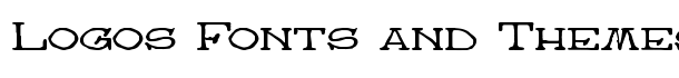 Atlas of the Magi font logo