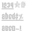 Eight Track program 4 font