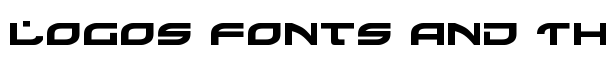 Battlefield Laser Italic font logo