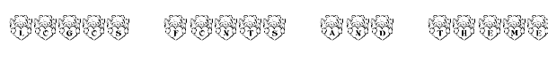 KR Angel Bear font logo