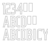 Bicycle font