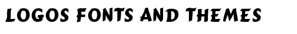 Cartoon Bold font logo