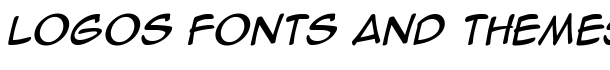Anime Ace Italic font logo