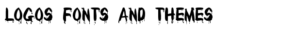 Bloody font logo