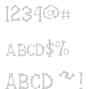 BONES font