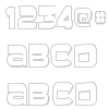 Baveuse 3D font