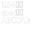 Vector font