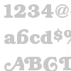 Swash  Normal font