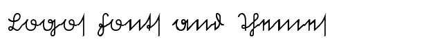 Sütterlin font logo