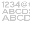 SteelplateGothicBold normal font