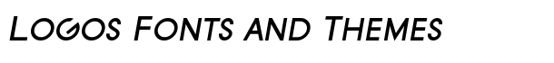 SF New Republic SC Bold Italic font logo
