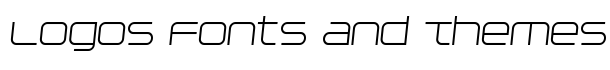 Installer Italic font logo